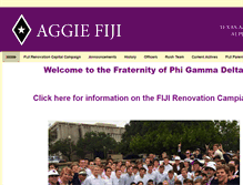 Tablet Screenshot of aggiefiji.org